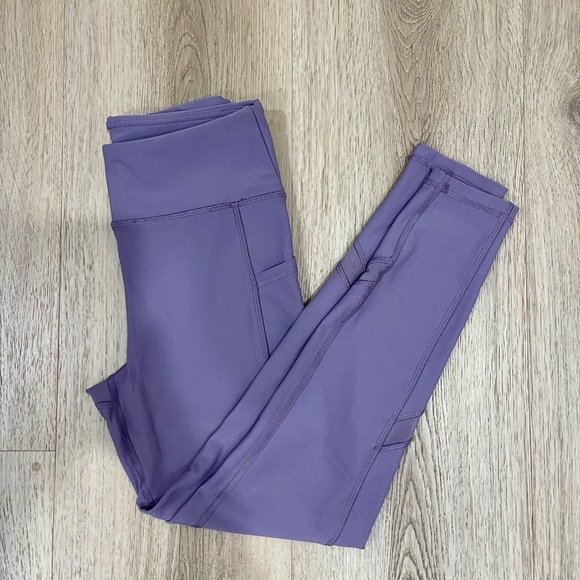 High Waist Legging Periwinkle - Picture 2 of 2